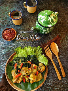 Foto resep Ayam Masak Daun Kelor