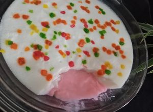 Foto resep Puding Terapung Es Doger Kelapa Muda
