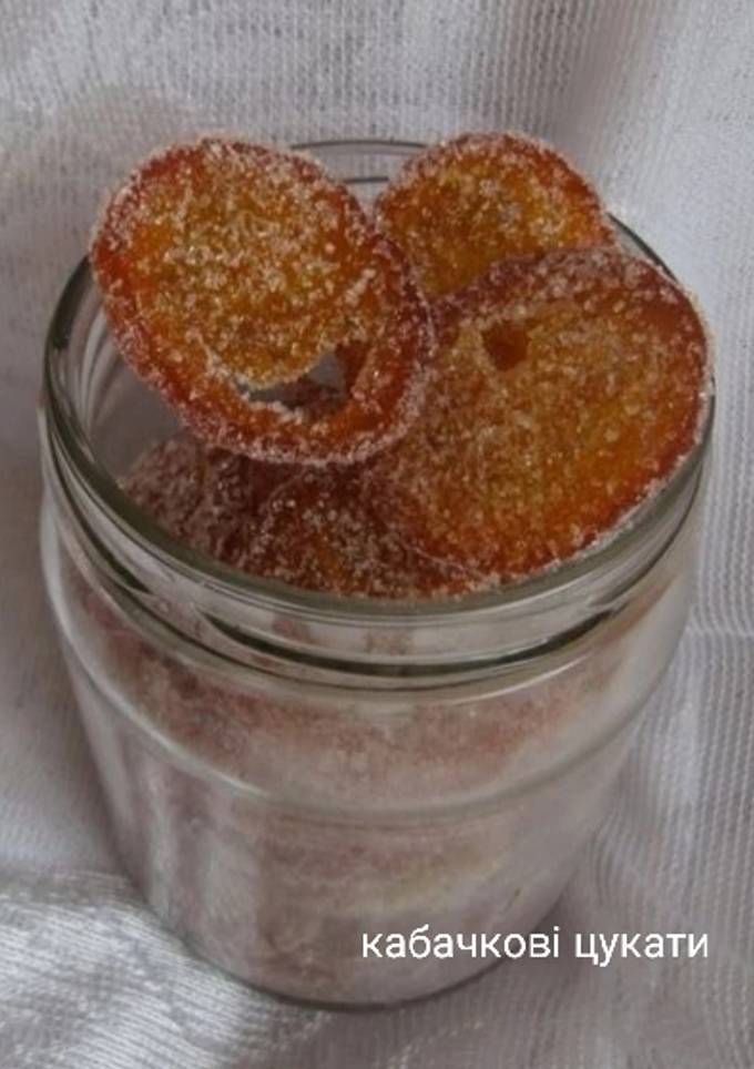 Кабачкові цукати