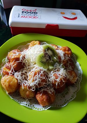 Foto resep Kue Cubit Keju #keto #ketopad