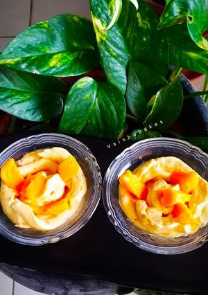 A picture of Mango Shrikhand/ Aamrakhand.