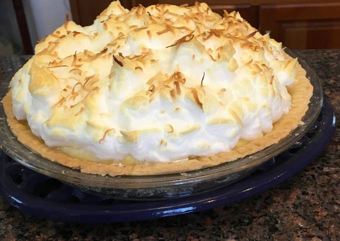 Step-by-Step Guide to Prepare Super Quick Homemade Coconut Cream Pie