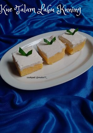 Foto resep Kue Talam Labu Kuning