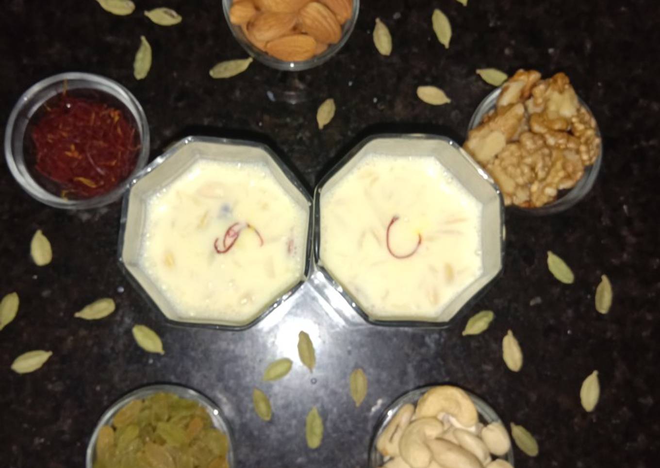 Special dry fruits masala milk
