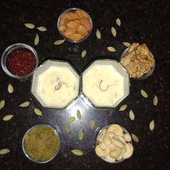 A picture of Special dry fruits masala milk.