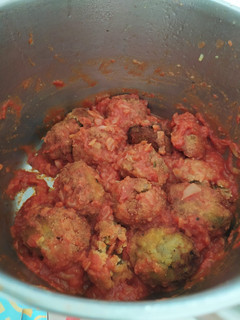 Una foto de Albóndigas de berenjena