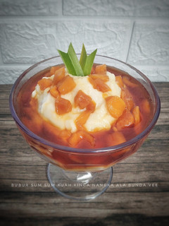 Foto resep Bubur sum sum kuah kinca nangka