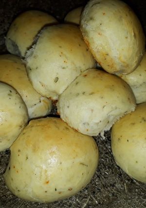 Una foto de Pan livianos con aceite