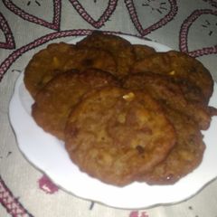 A picture of Jaggery malpua.