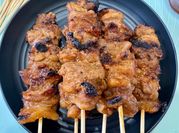 A picture of fried bamboo