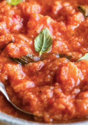 A picture of Pappa al Pomodoro (Tuscan Tomato Bread Soup).