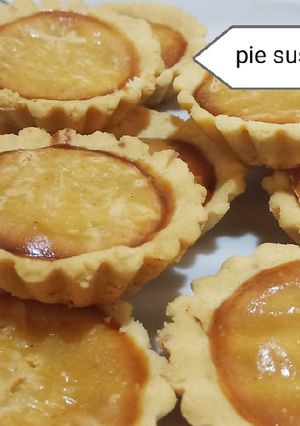 Foto resep Pie susu topping keju