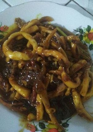 Foto resep Sotong saos tiram 😇😘