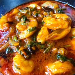 A picture of Shrimp Curry.
