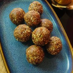 A picture of Pumpkin Seeds Dry Fruit Laddu.