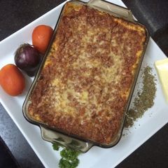 A picture of Finger Licking Non-Veg Lasagna.