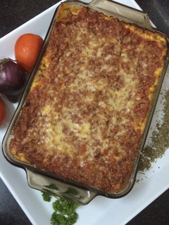 A picture of Finger Licking Non-Veg Lasagna.