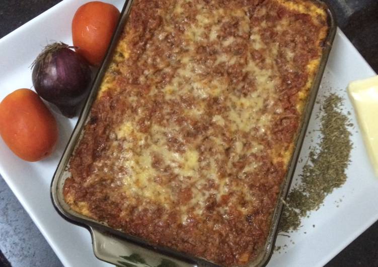 Recipe of Favorite Finger Licking Non-Veg Lasagna