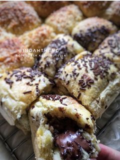 Foto resep Roti sobek chesse - nutella