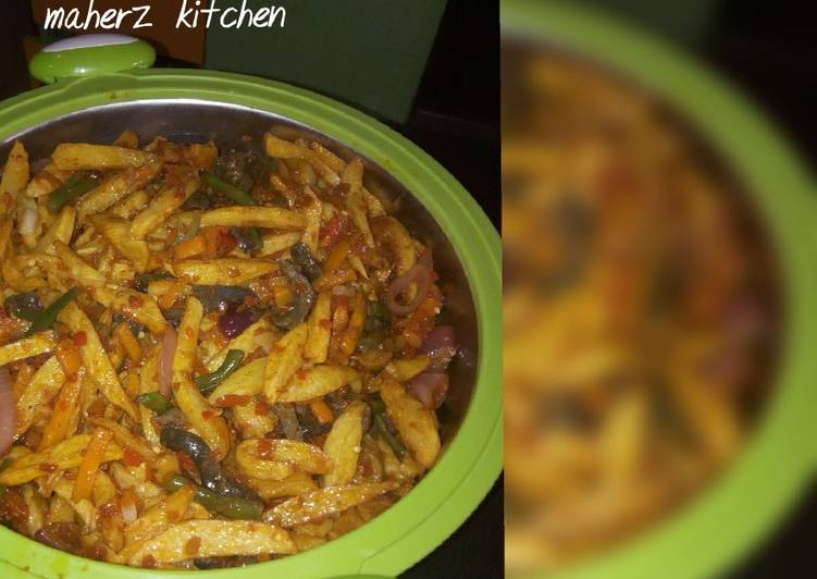 Recipe: Tasty Irish potatoe with liver