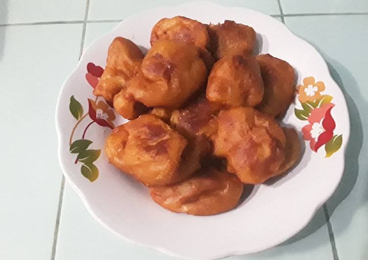 Langkah membuat Jumput cempedak sedap