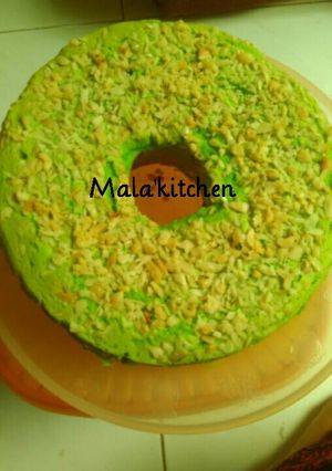 Foto resep Bolu pandan kenari