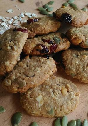 Foto resep Rolled Oat Cookies Sehat