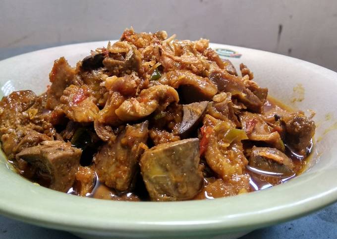 Resep Semur rempelo ati ayam Anti Gagal