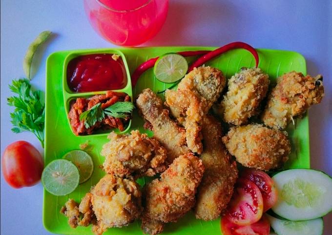 Ayam ungkep crispy