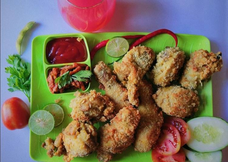 Tutorial memasak Ayam ungkep crispy - Resep Enak Indonesia