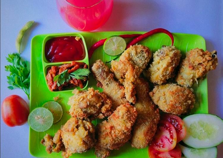 Ayam ungkep crispy