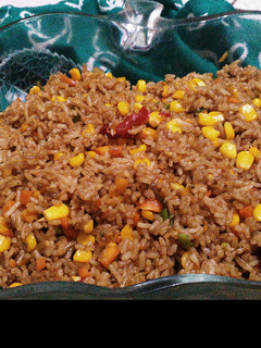 Foto resep Colourful Vegetables Fried Rice
