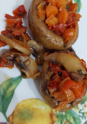 Foto di Funghi 🍄 ripieni vegan