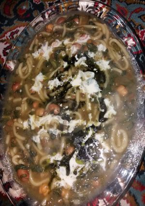 عکسی از دستور آش رشته