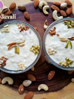 A picture of Instant Shahi Rabdi.