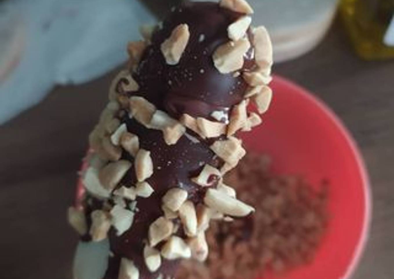 Glace Banane, Chocolat, Cacahuètes