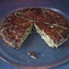 Una foto de Tortilla de brócoli