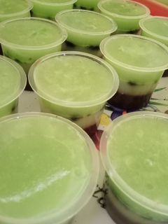 Foto resep Puding 3 lapis,,coklat,oreo,pandan