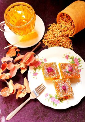 عکسی از دستور دمنوش برگ به و بهار نارنج
