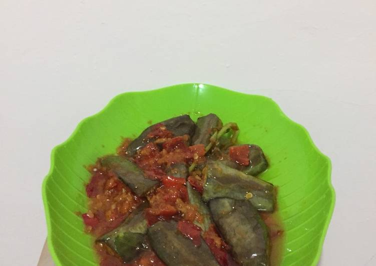 Terong Balado Pedas