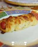 Hot dog pizza