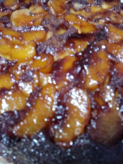 Una foto de Torta invertida de Manzana Frutal