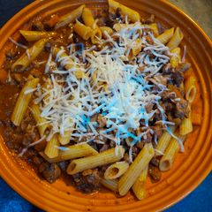 A picture of Traditional Bolognese.