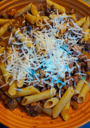A picture of Traditional Bolognese.
