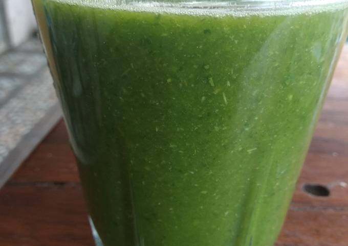 Resep Green smoothies yang Enak