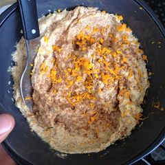 A picture of Ginger-Orange Houmous.