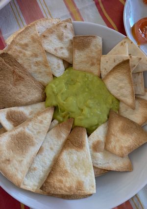 Una foto de Nachos caseros de tortitas