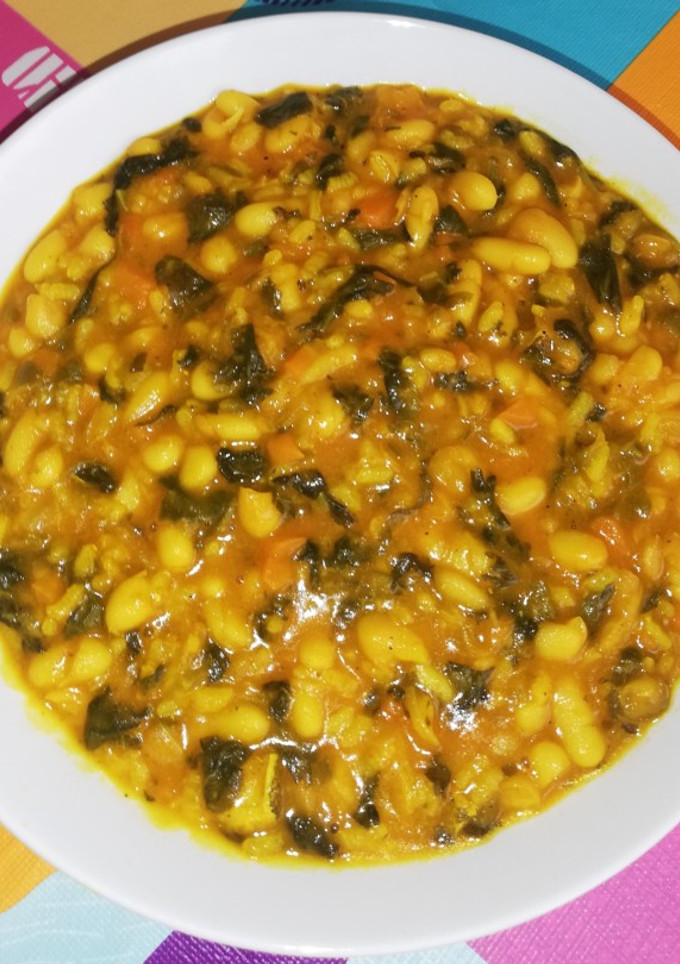 Una foto de Empedrado ¡un arroz con habichuelas!