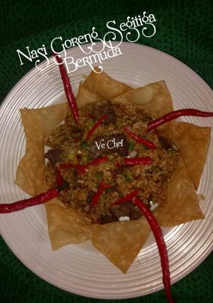 Foto resep Nasi Goreng Segitiga Bermuda #PR_Bukannasibiasa