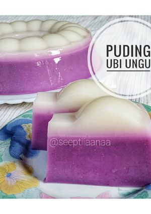 Foto resep Puding Ubi Ungu Spesial